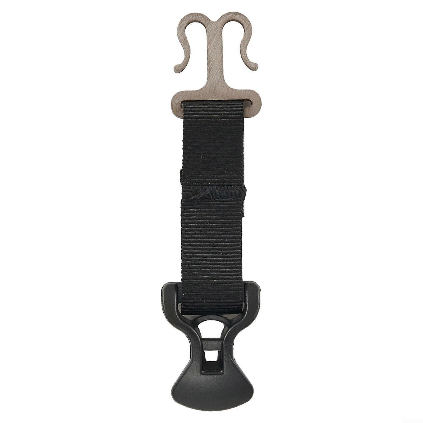 Adjustable camping tent tensioner for double doors with stainless steel hooks