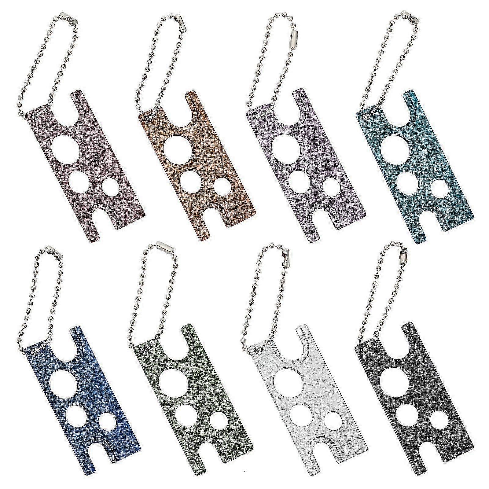 8-Piece Essential Oil Bottle Opener Set - Universal Corkscrew Tool for Rollers & Caps - Perfect for Aromatherapy & DIY Blends