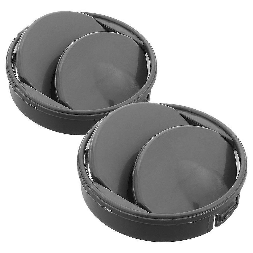 2pcs Universal Bus Dashboard Air Vent Outlet Durable Air Conditioning Vents For Airflow Easy Installation And Cleaning