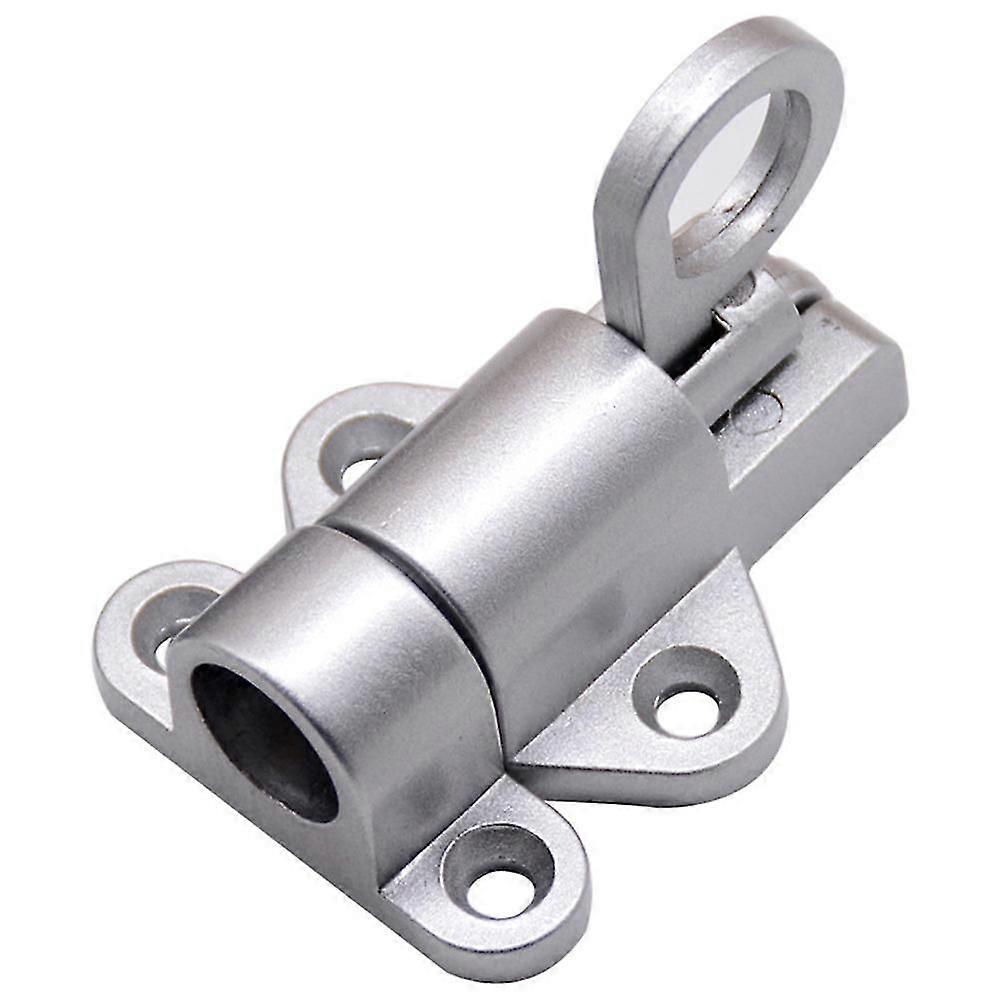 Metal Aluminium Alloy Door Latch Sprung Attic Loft Ceiling Hatch Lock Catch Tool