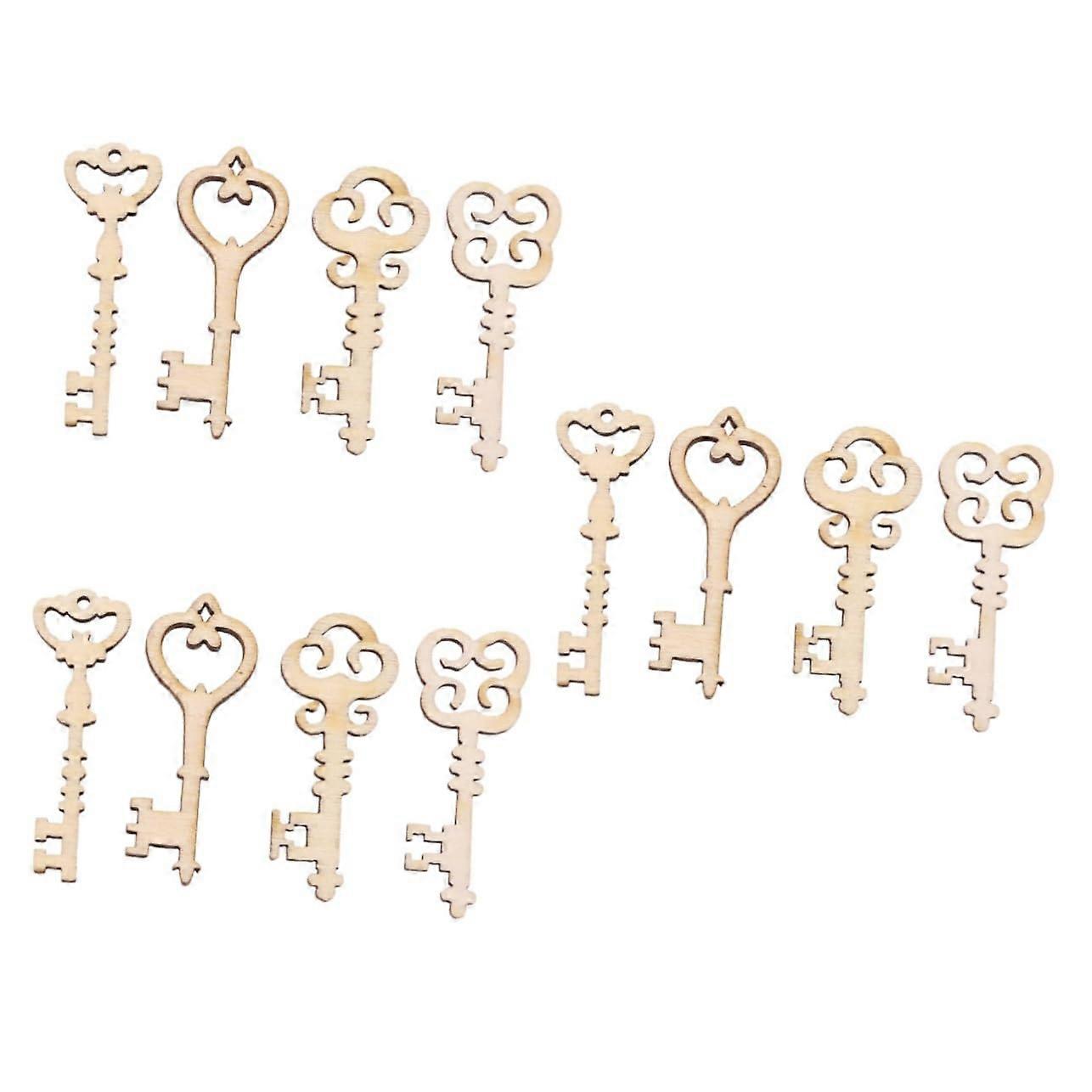 Handmade Decorative Keys, Vintage Home Decor, Bamboo and Timber Keys