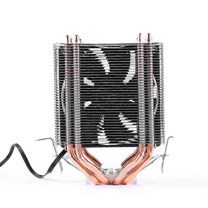 Desktop Computer 6 Copper Tube CPU Radiator Super Quiet PWM Single Fan