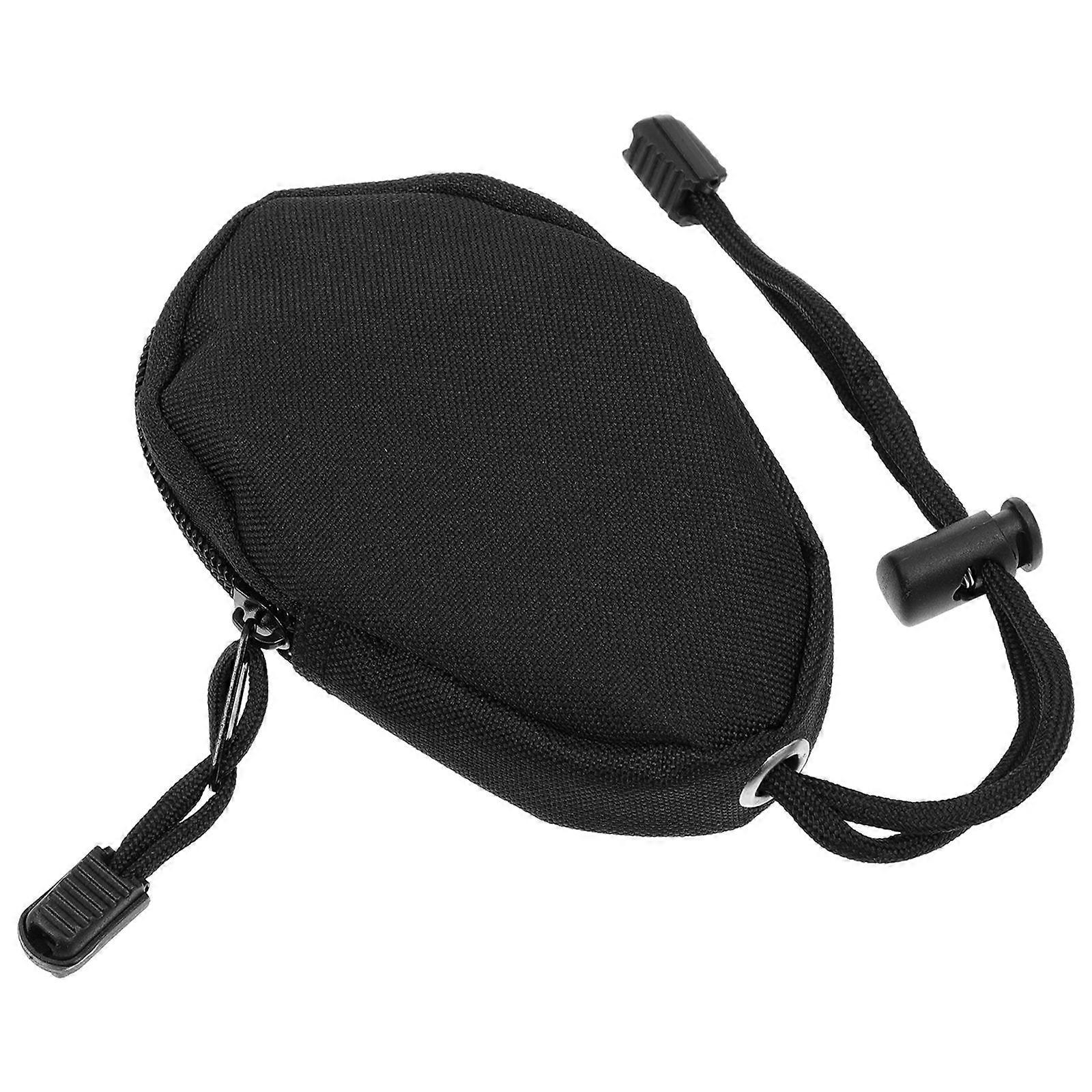 Compact Outdoor Key Bag with Durable Oxford Fabric – Multi Functional Key Holder, Cash Pouch & Storage Organizer for Travel and Commuting – Black