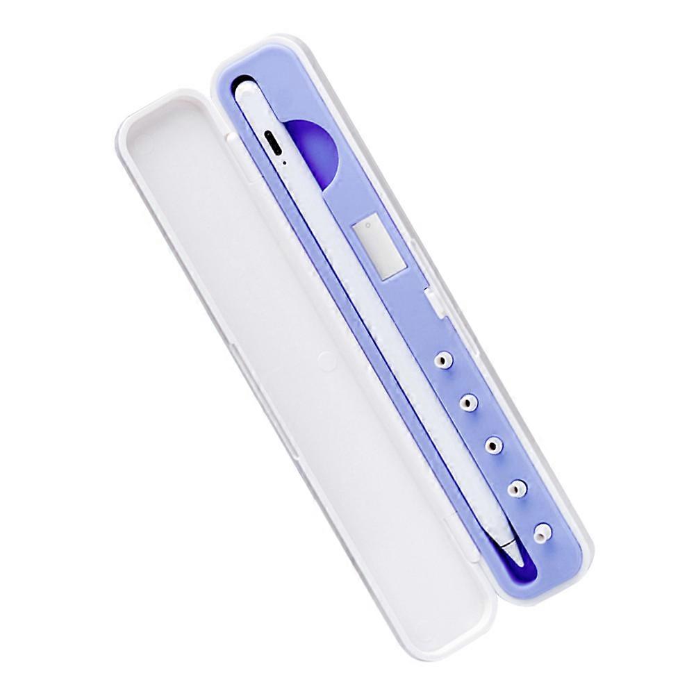 Violet Capacitive Pencil Box Case for Pencil Gen – Durable Storage Holder with Liner for Touch Pen Protection and Accessory Organization