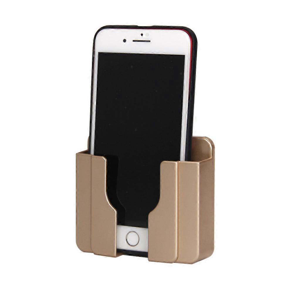 Wall Mount Phone Holder for Charging Made of Durable PC Material White Easy to Install Suitable for Home Office Kitchen Bedrooms