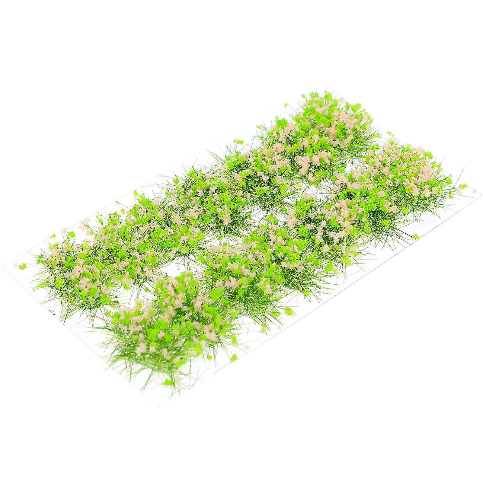 Static Grass Flower Cluster Vegetation Groups Grass Tufts for Model Train Landscapes 1 Box