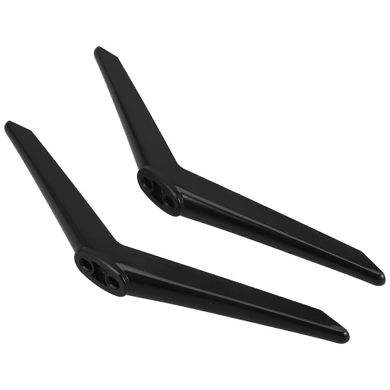 1 Pair TV Legs Stand Replacement with Screws for LED Screen Televisions Tabletop Riser