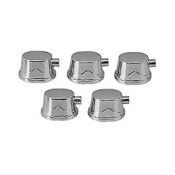 5pcs Silver Alloy Drum Set Rectangular Hook Lug Single End Drum Percussion Accessories