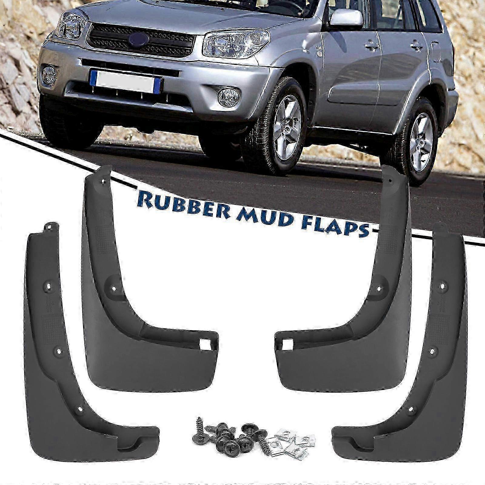 4PCS Car Mud Flaps Splash Guards For Toyota RAV4 2001-2005 Mudguards Splash Guards Fender Mudflaps Accessories 2002 2003 2004