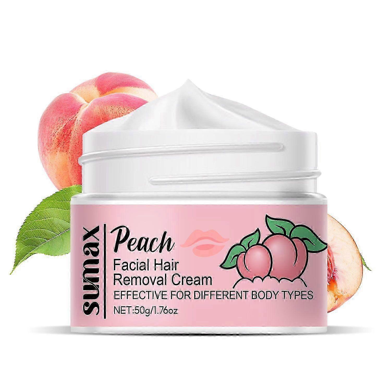 קרם להסרת שיער פנים, קרם מסיר שיער פנים לנשים, קרמים עדינים להסרת שיער בשפה העליונה לחות עמוקה ומזינים את העור, מתאים ל