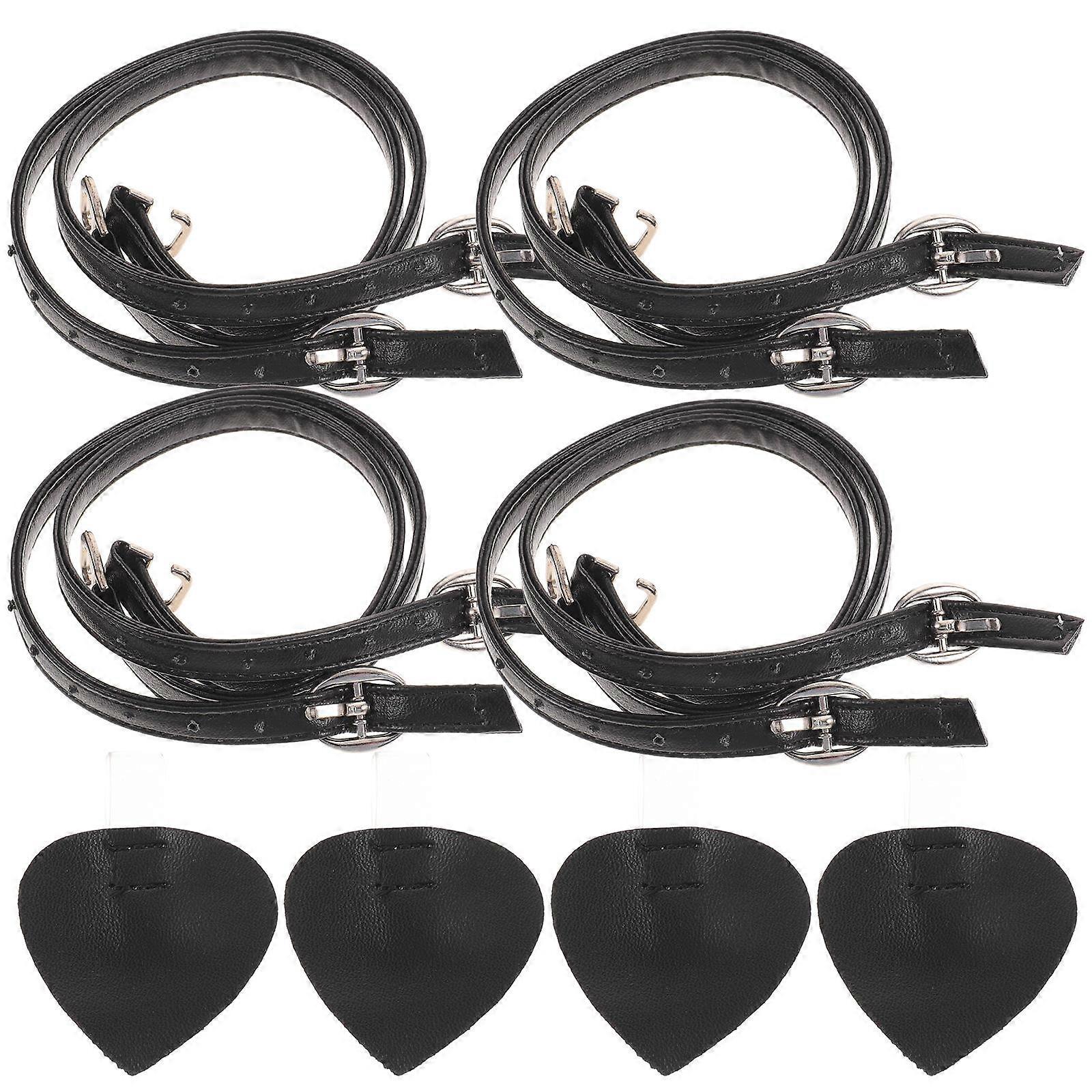 Women's Durable Non-slip Heel Straps with Microfiber for High Heels 2 Pairs