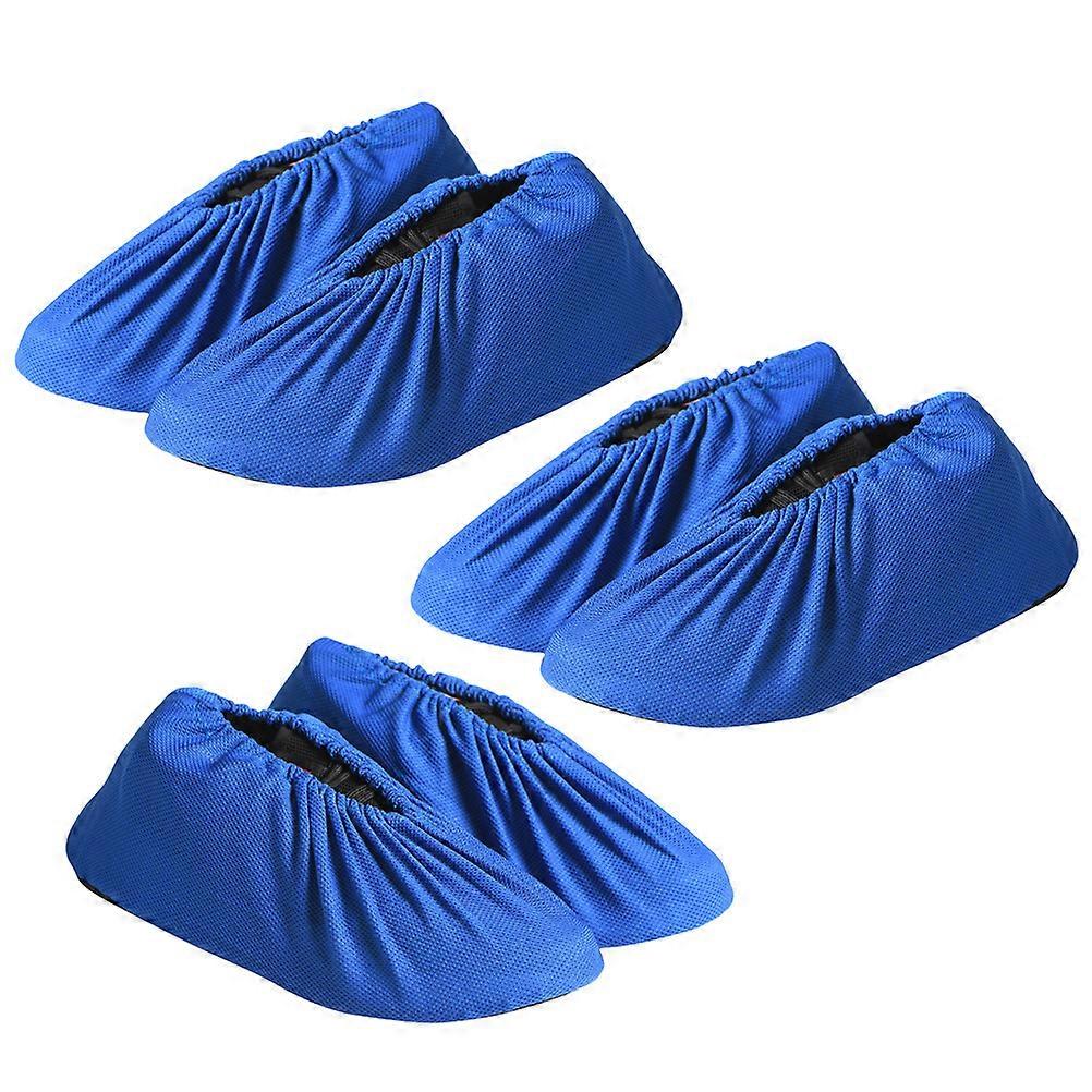 Protective Shoe Covers 3 Pairs Design Children Style For Indoor Environments Washable 3Pcs