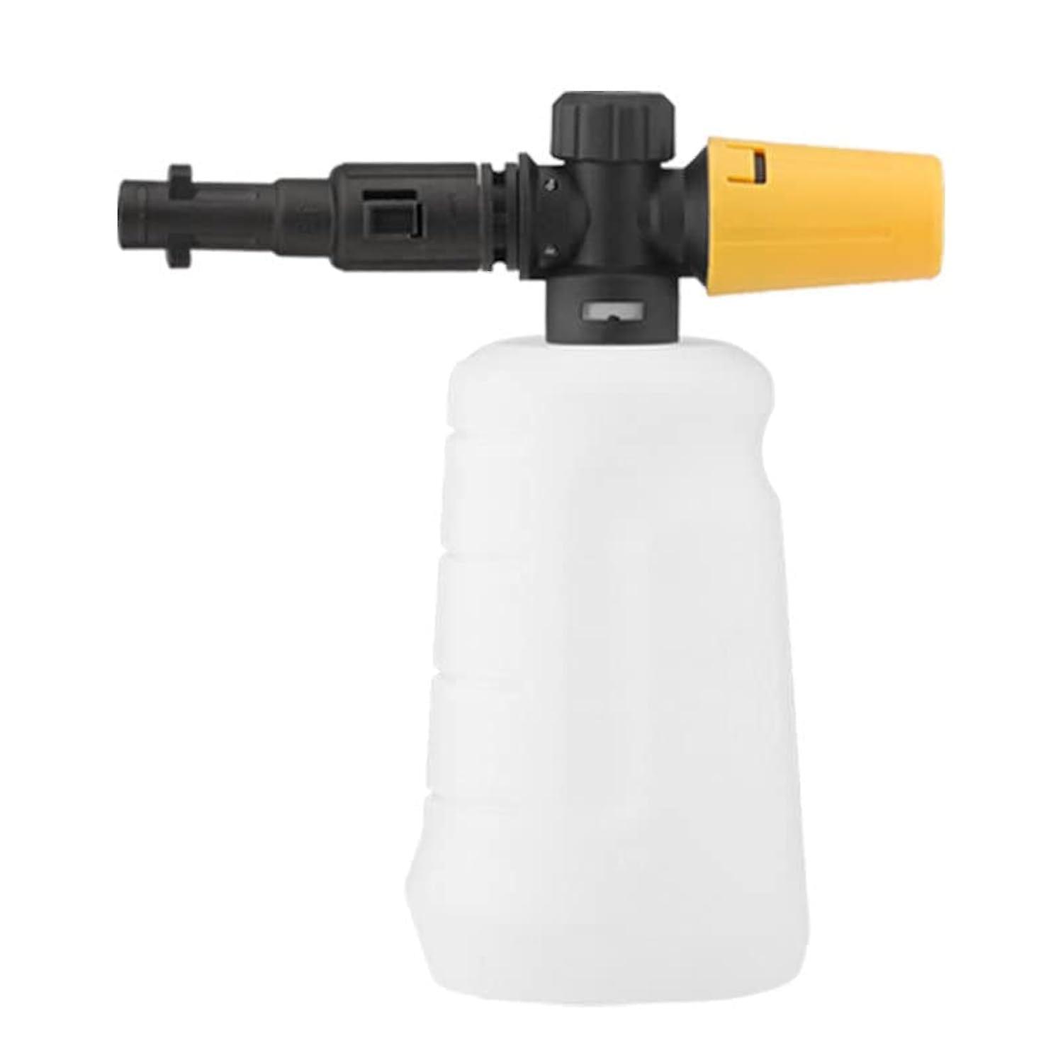 High Pressure Jet Bottle Snow Foam Lance for Karcher K2 K3 K4 K5 K6 K7 700ml Adjustable Spray Nozzle Foam Gun Yellow