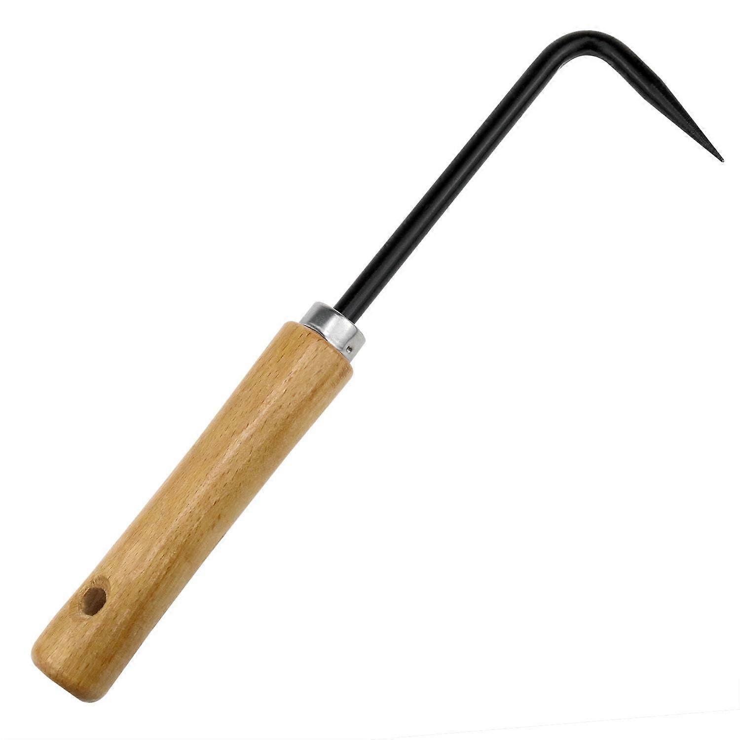 Horticulture Weed Hooks, Single Claw Root Hooks, Bonsai Root Hooks (250mm, Black)