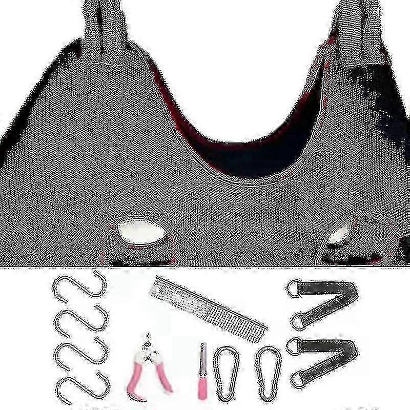 Pet Dog Grooming Hammock With Dog Nail Clippers Trimmer Cat Dog Bath Grooming Holding Bag