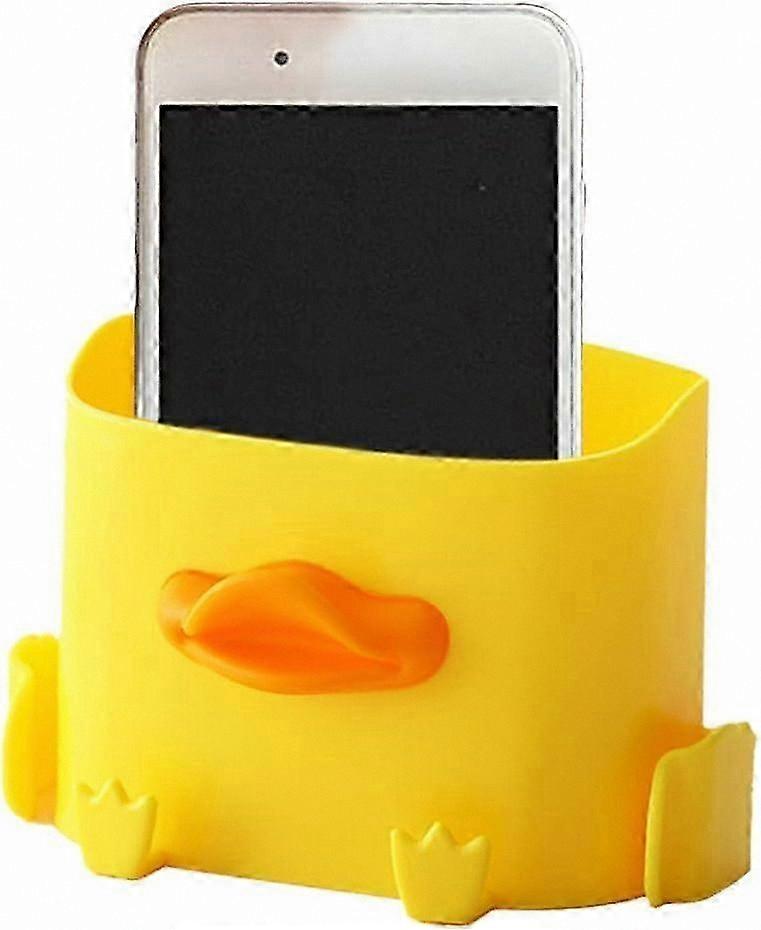 Universal Wall-Mounted Storage Box for Phones and Remotes