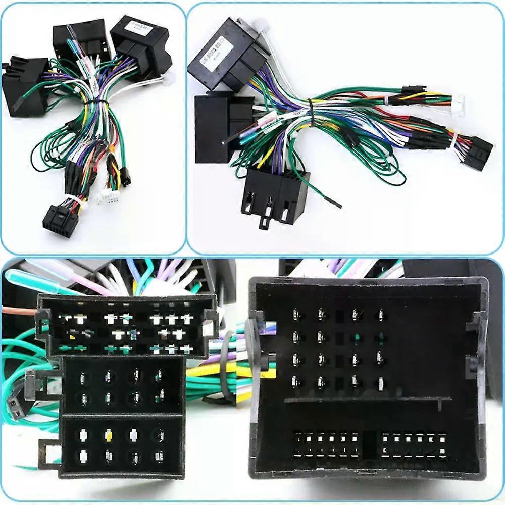 מפענח מתאם תיבת CANbus עבור בנץ B200 W169 W245 W164 R-Class W220 W203 C209 Vito SLK עם כבל רתמת חיווט כוח 16 פינים