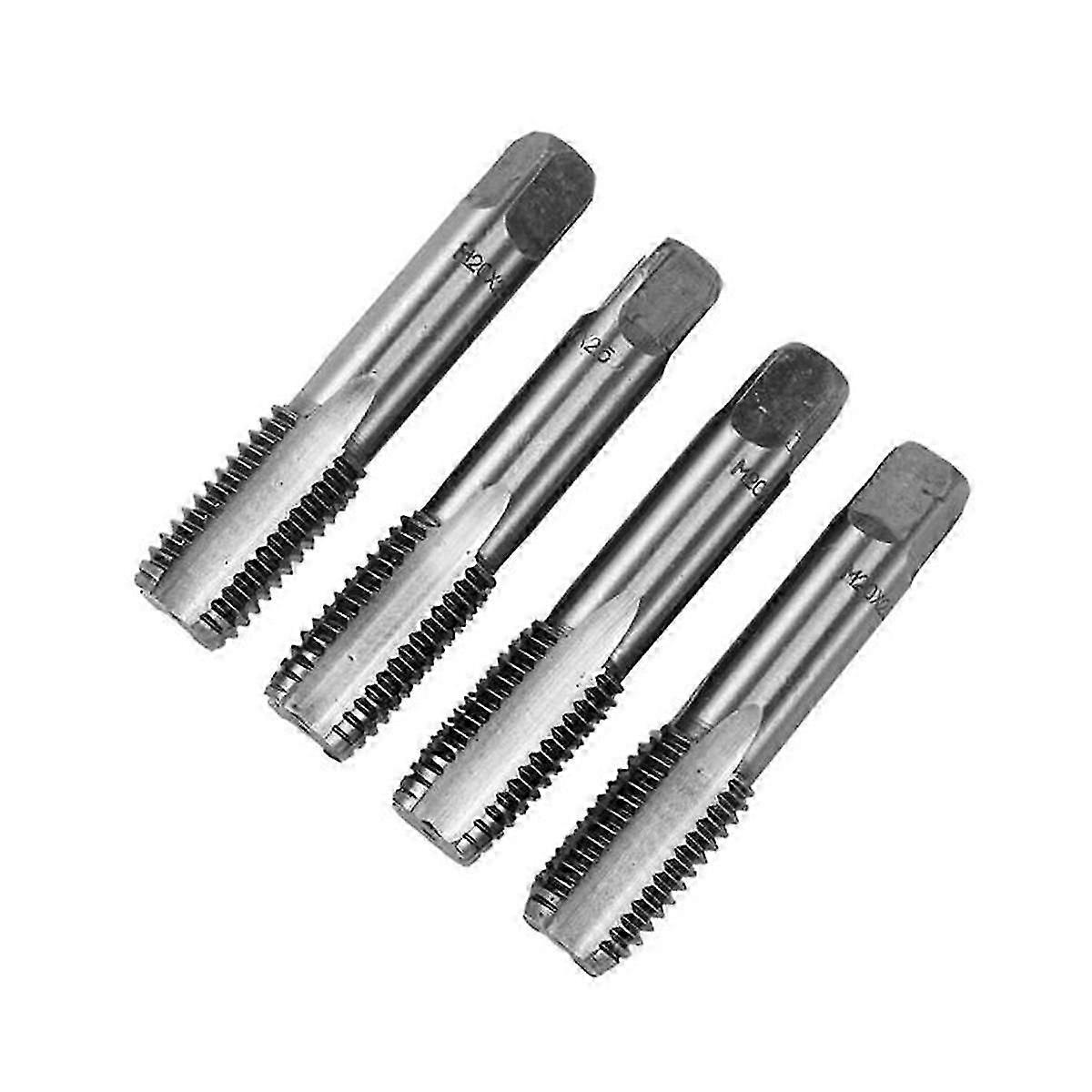 2 Pairs of Bearing Steel Self-Tapping Drill Bit Hand Tool Thread Metric Taps M20X2.5mm