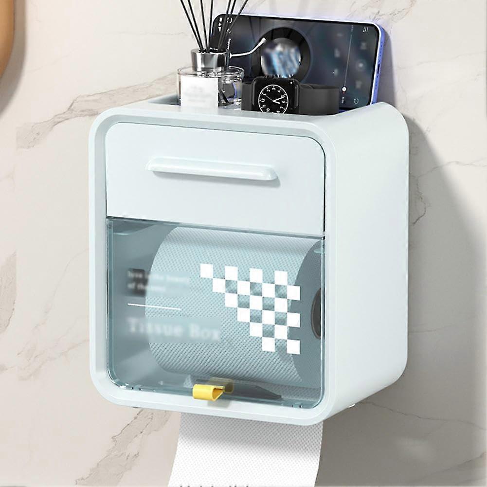 Paper Towel Dispenser Wall Mount With Drawers For Bathroom