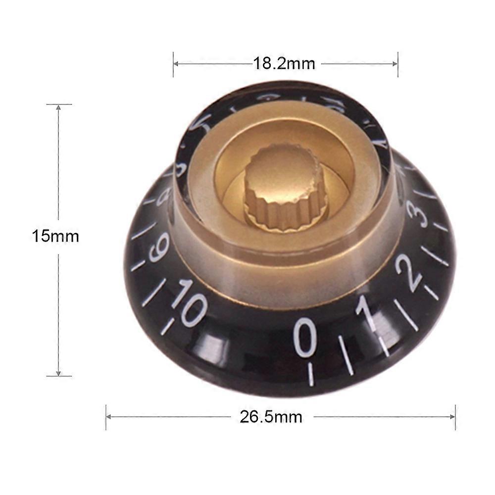 Electric Guitar Tone Volume Control Knobs for EPI/LP Electric Guitar 4PCS