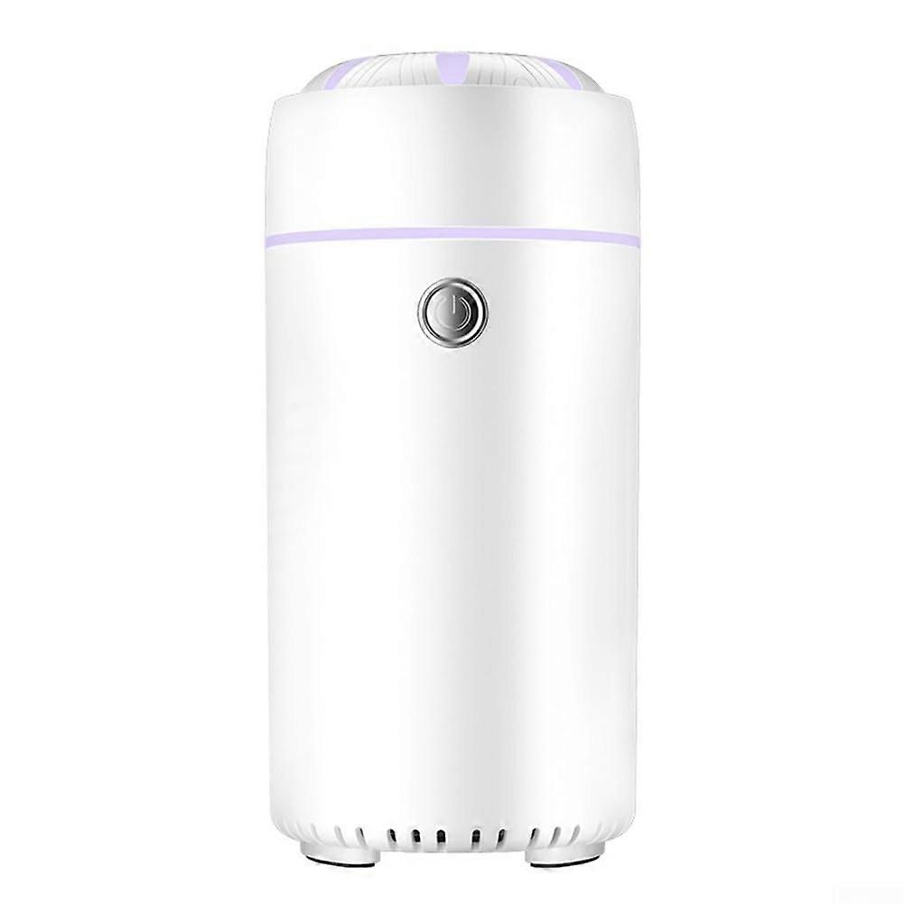 USB Aromatherapy Diffuser for Car with Calming Light Effects, Compact White Design, USB-Powered Compatibility