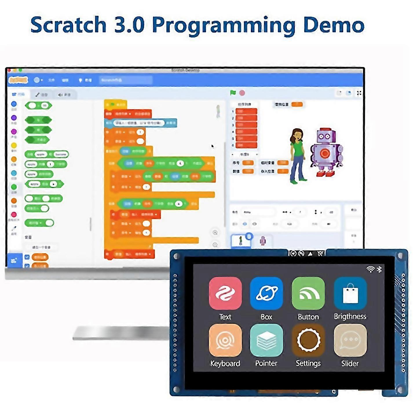 For Esp32 S3 4 Inch Development Board Smart Display 480x480