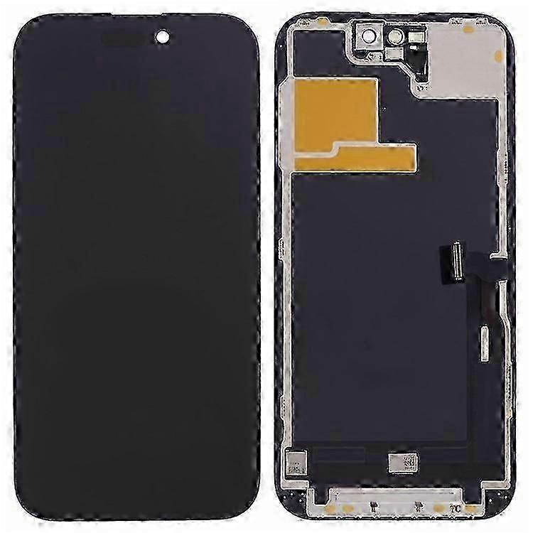 Compatible For iPhone 14 Pro Grade C LCD Screen and Digitizer Assembly Part (ZY Incell Workmanship) (Without Logo)As Shown SZRH A-B