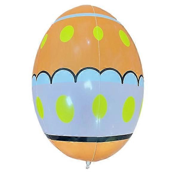 60cm Outdoor Easter Inflatable Decorated Ball Giant Easter Inflatable Ball Easter Yard Decorations