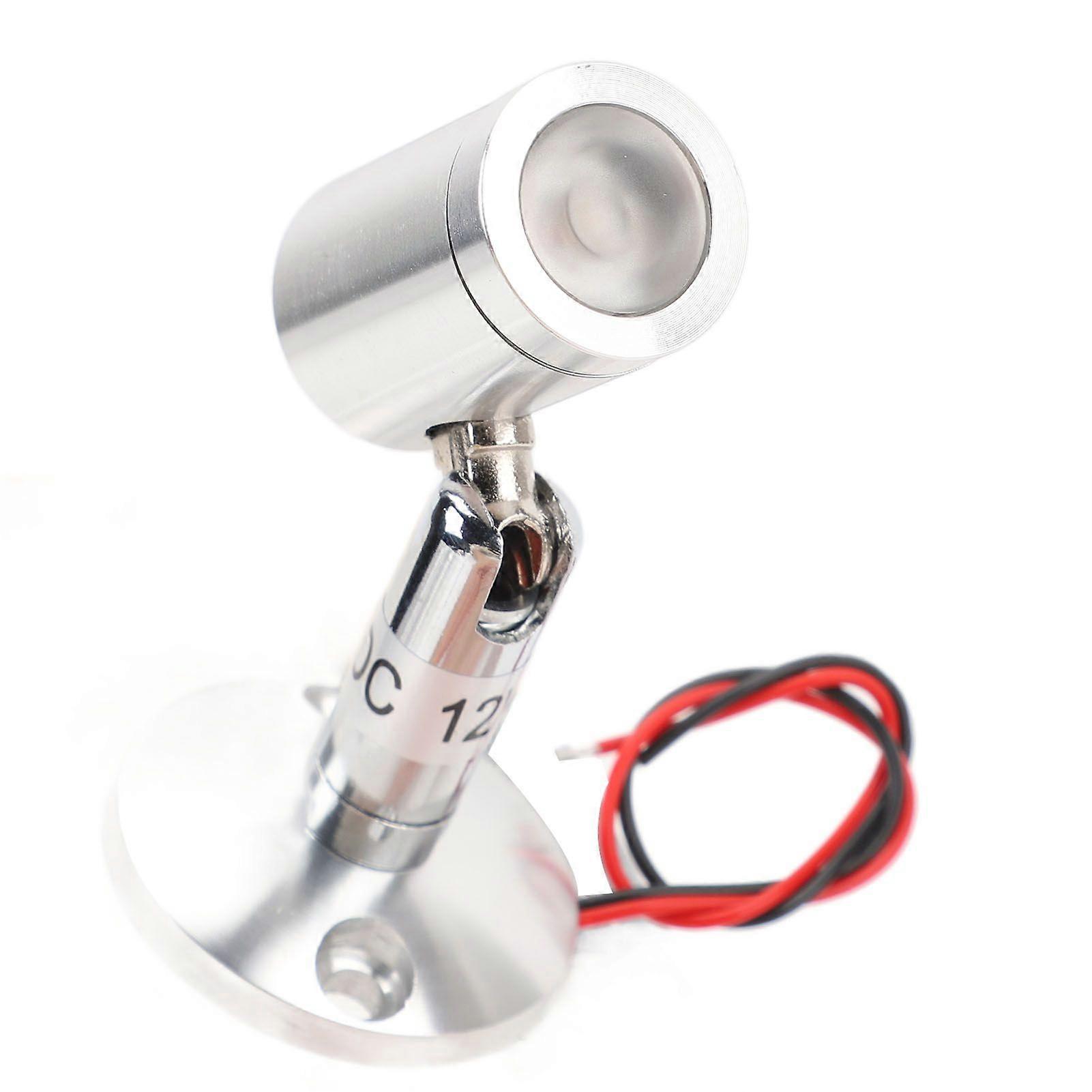 LED Spotlights DC12V Adjustable Angle High Brightness Indoor Uplighting Ceiling Spot Light Accent Lamp for Jewelry Display Case Entrance White Light
