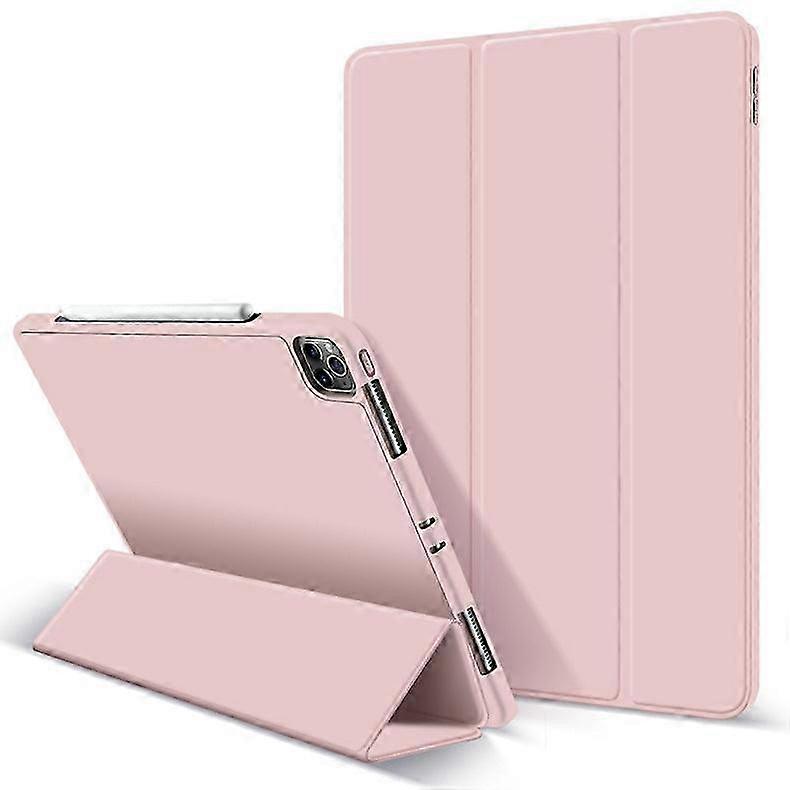 Case For Ipad Mini5 Protective Case Air5 With Pen Slot Tri-fold 12....