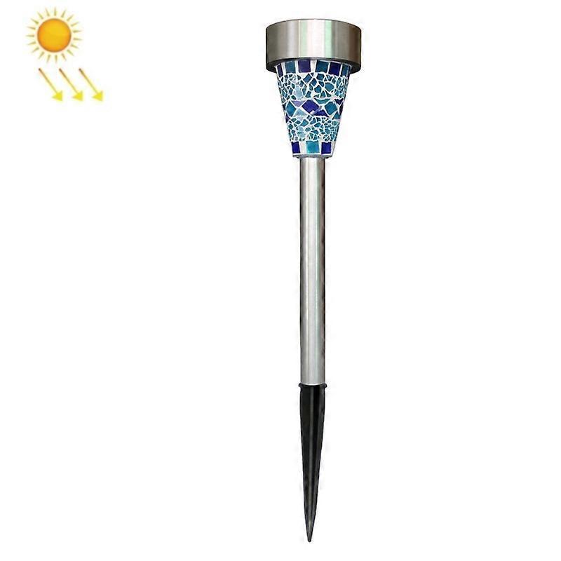 3 PCS Solar Outdoor Mosaic Lawn Light