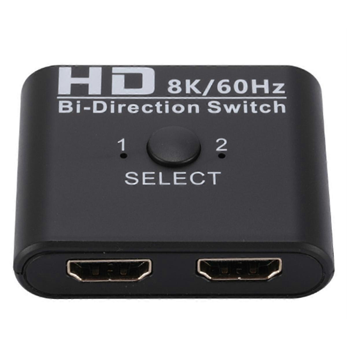 4K x 2K HDMI-compatible Switch for Laptop PC Xbox PS3/4 TV Box(B)