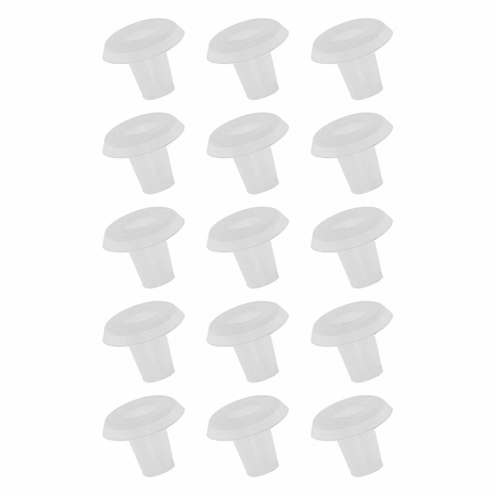 Bottom Rail Plugs for Blinds and Curtains, POM Material, Simple Design, 30 Pack for Home and Office Use