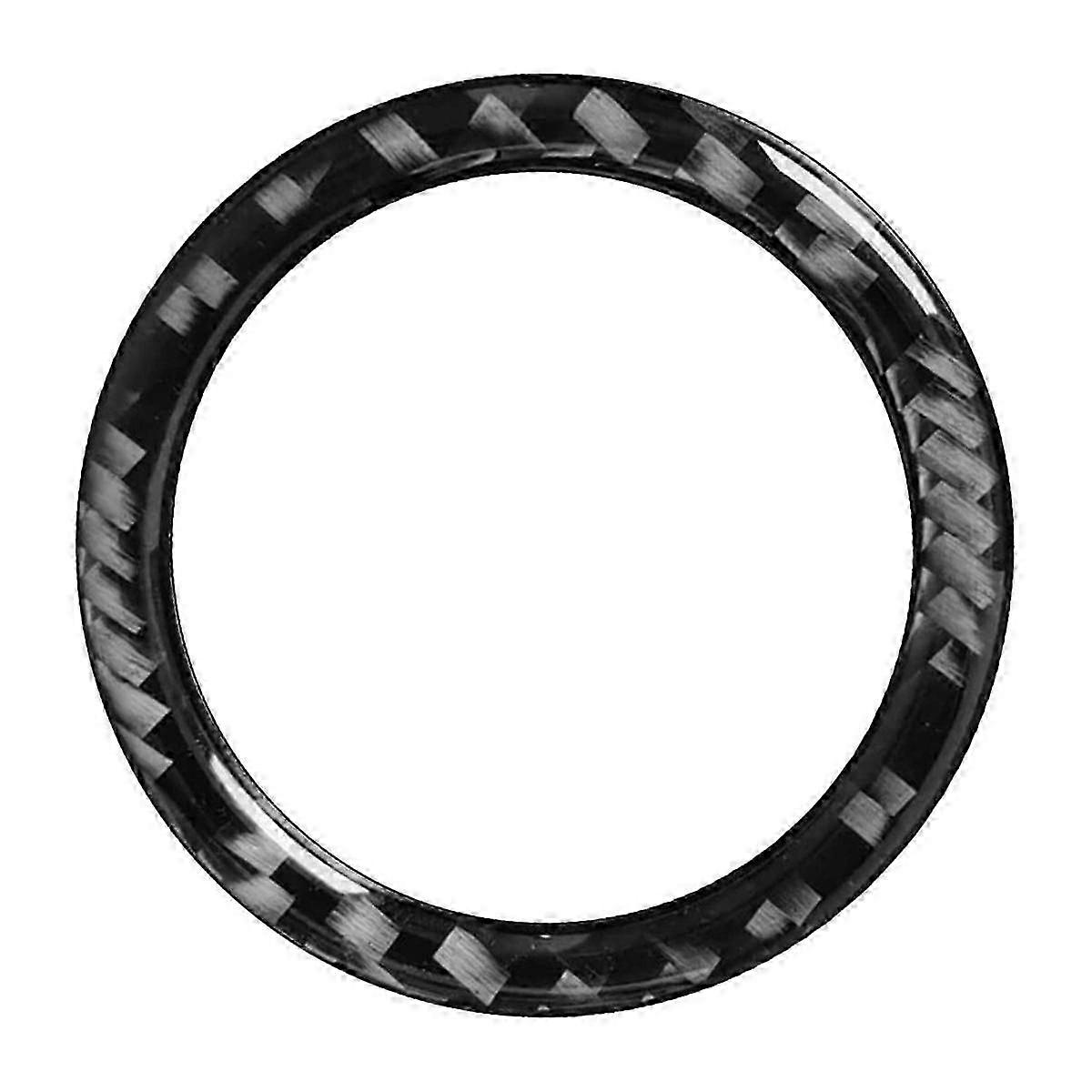 Engine button ring trim for IS series 2006-2012 carbon fiber