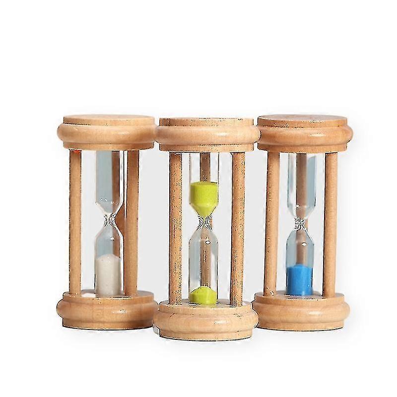 6pcs Children's 1 / 2 / 3 / 5 / 10 / 20 Minute Timer Time Hourglass Home Crafts Decoration Birthday