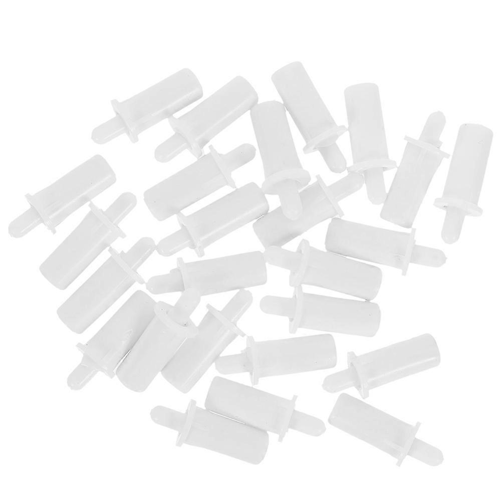 Shutter Repair Pins 160 Pcs Quick Repair Kit For Homeowners And Diy Enthusiasts White Spring Loaded Replacement Fasteners For Window Shutters