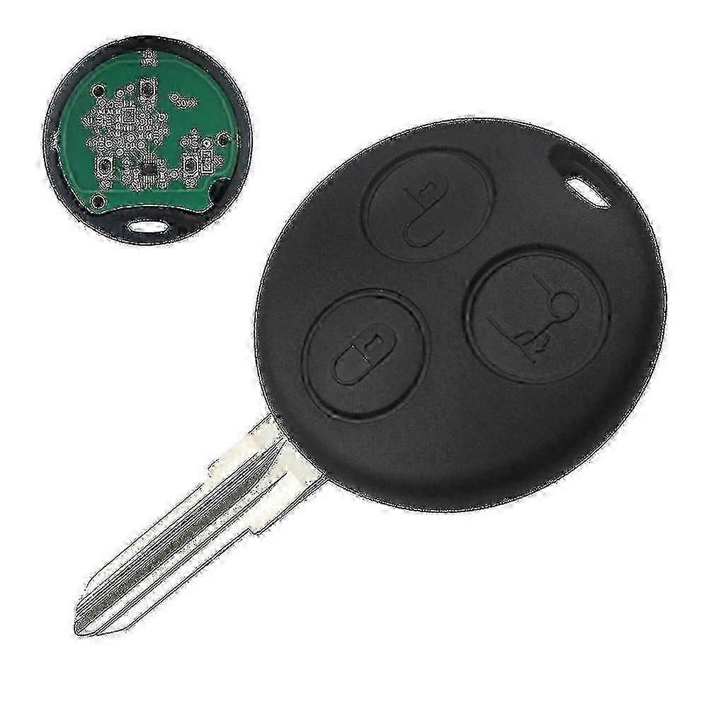 433.92mhz 3 Buttons Smart Remote Key For Benz Smart Fortwo Forfour Roadster Zekai