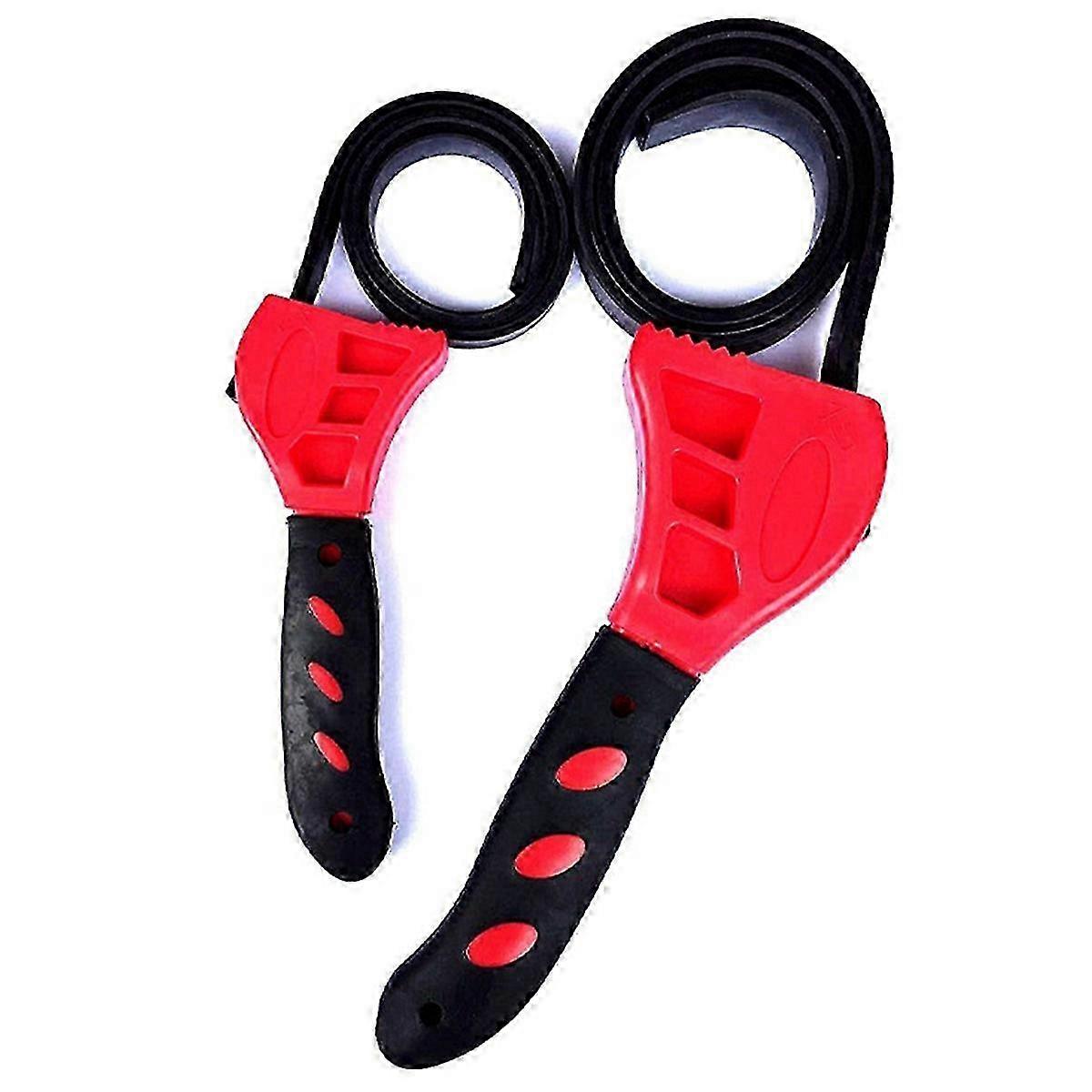 Adjustable Strap Wrench: Oil Filter Removal Tool - Universal Puller