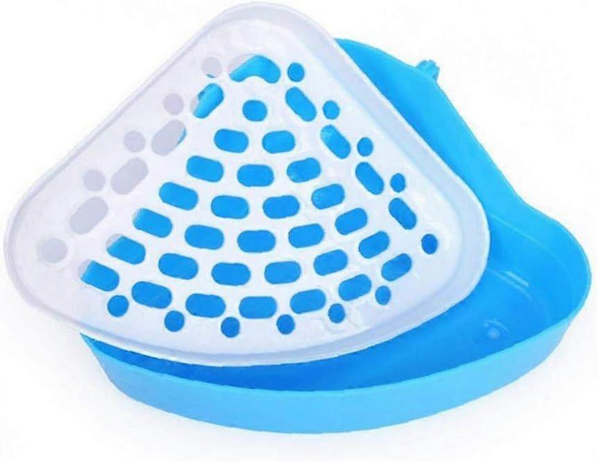 Corner Pet Litter Pan Bedding Box for Small Animals/Rabbit/Guinea