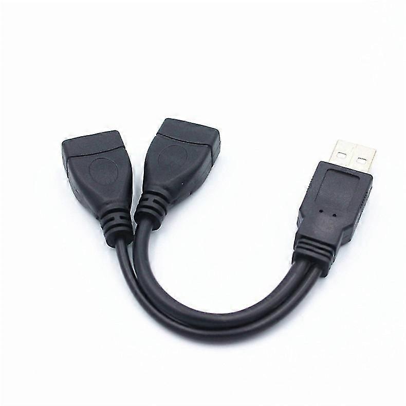 RYRA 1PC USB 3.0 A 1 Maschio A 2 Doppio USB Femmina Data Hub Adattatore di Alimentazione Y Splitter