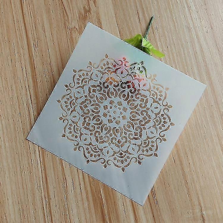 Plastic Wall Art Stencil for DIY Spray Painting Projects