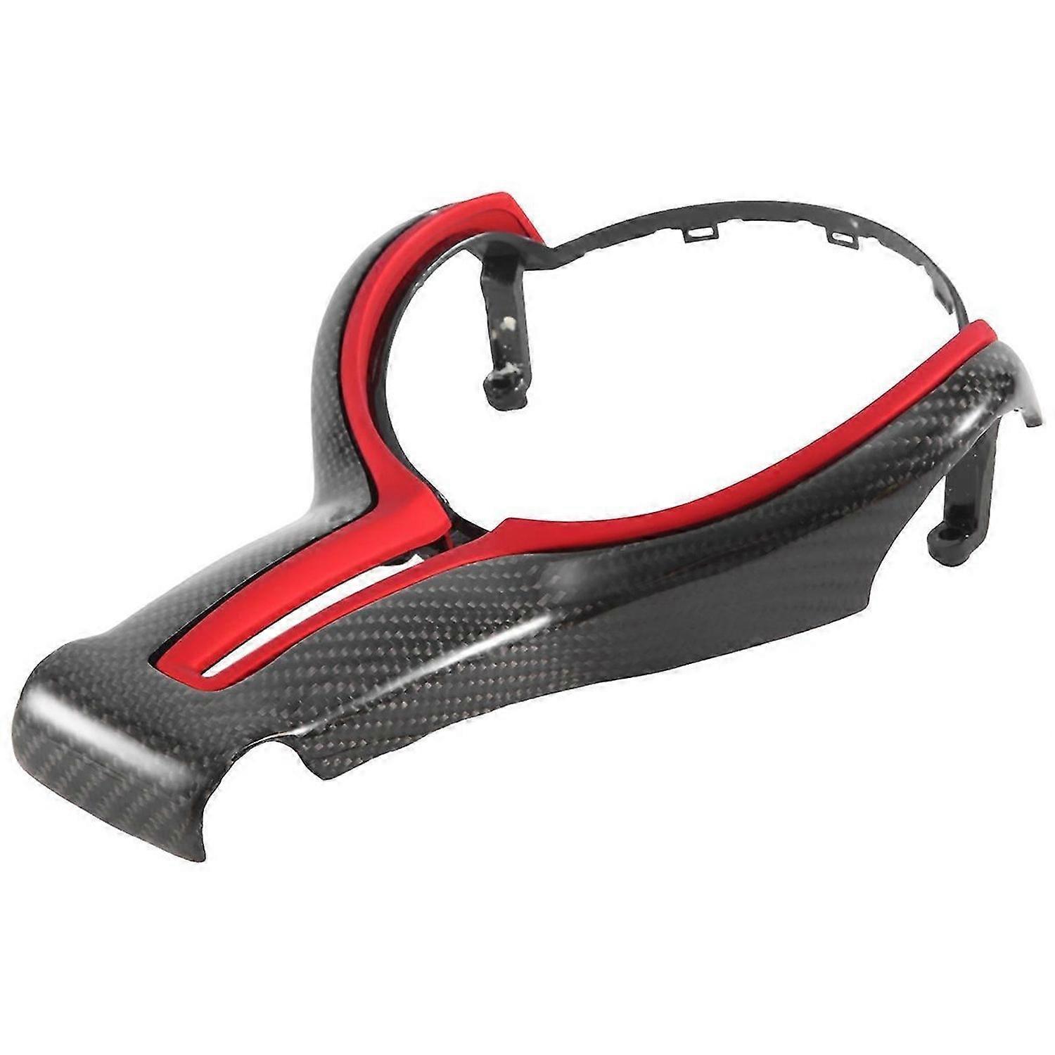 Carbon fiber Steering wheel Cover For F30 F10 F18 F20 F25 Red