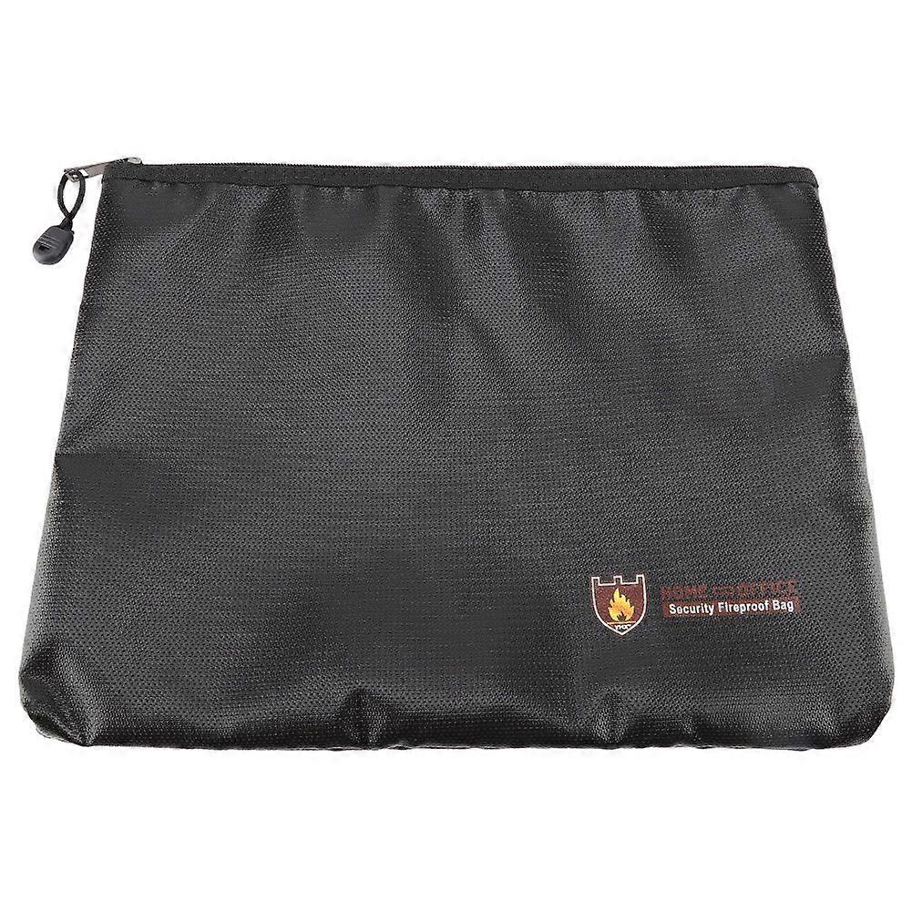 Fireproof Waterproof Wallet File Bag, High Temperature Resistant Portable Briefcase Bill Bag
