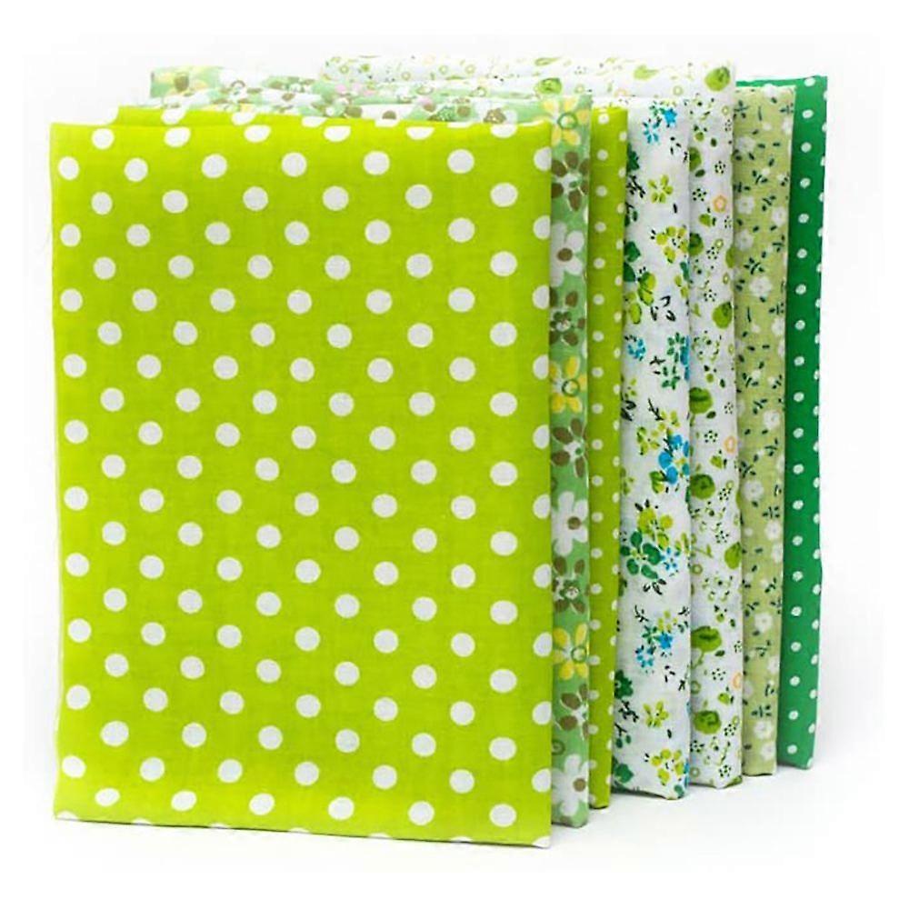 7Pcs Assorted Fat Quarter Bundle Quilt Quilting Cotton Fabric Sewing DIY Set
