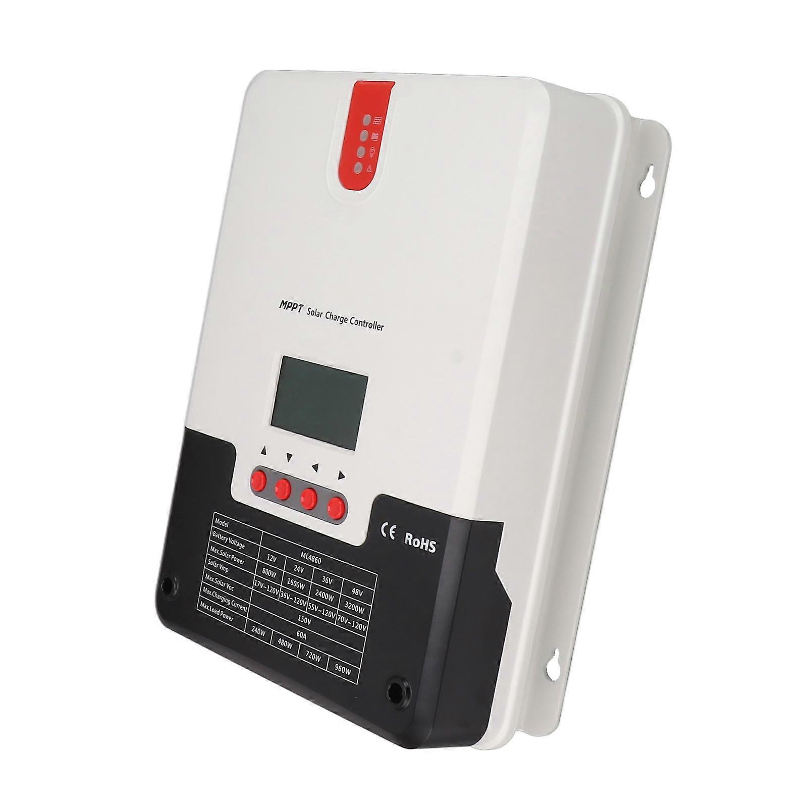 Régulateur d’affichage LCD 60A MPPT 12V-48V