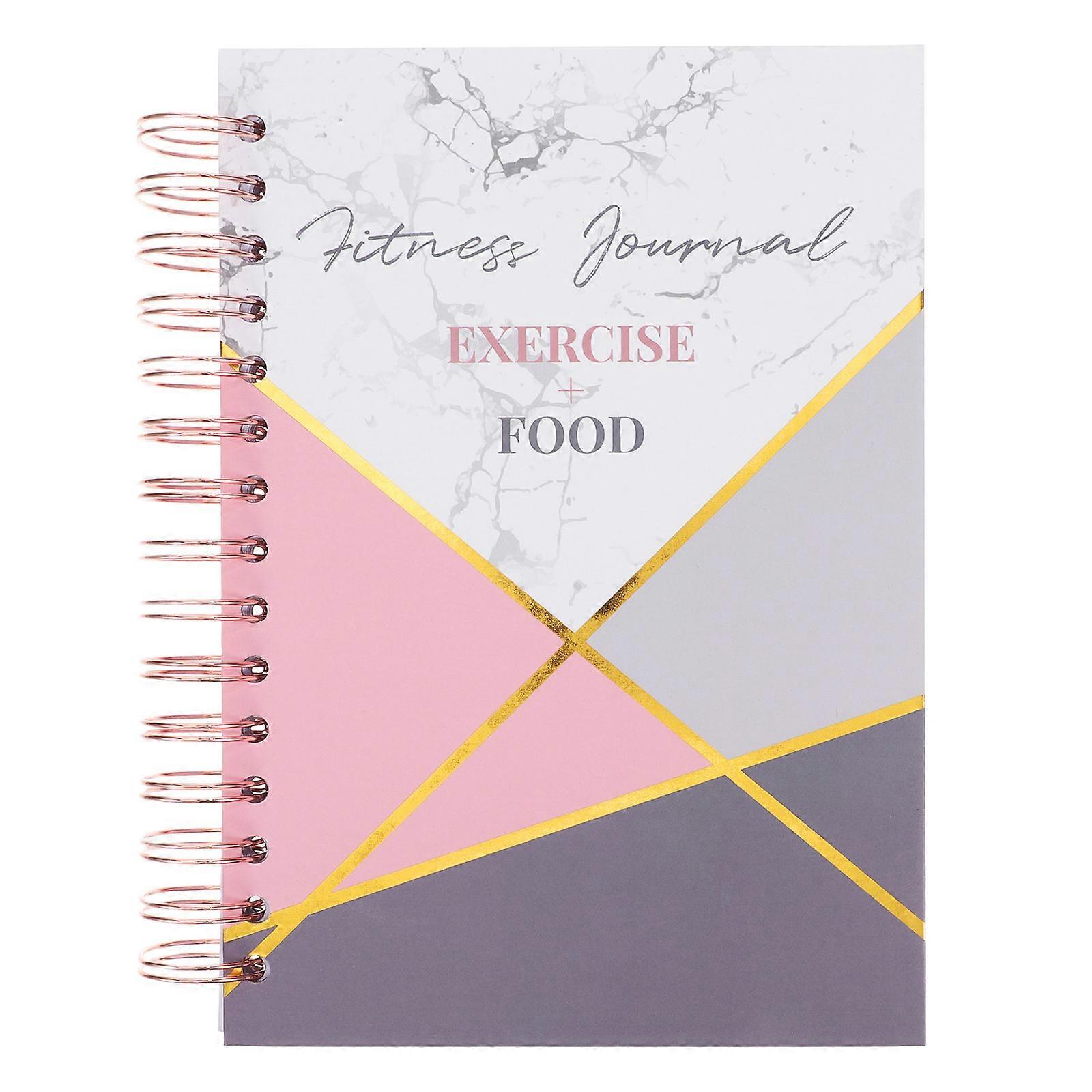 Fitness Workout Journal for Women with Coil Binding