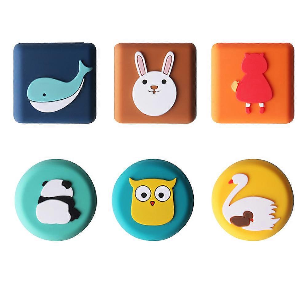 Cartoon Soft Rubber Door Crash Pad for Anti Collision 6Pcs Set