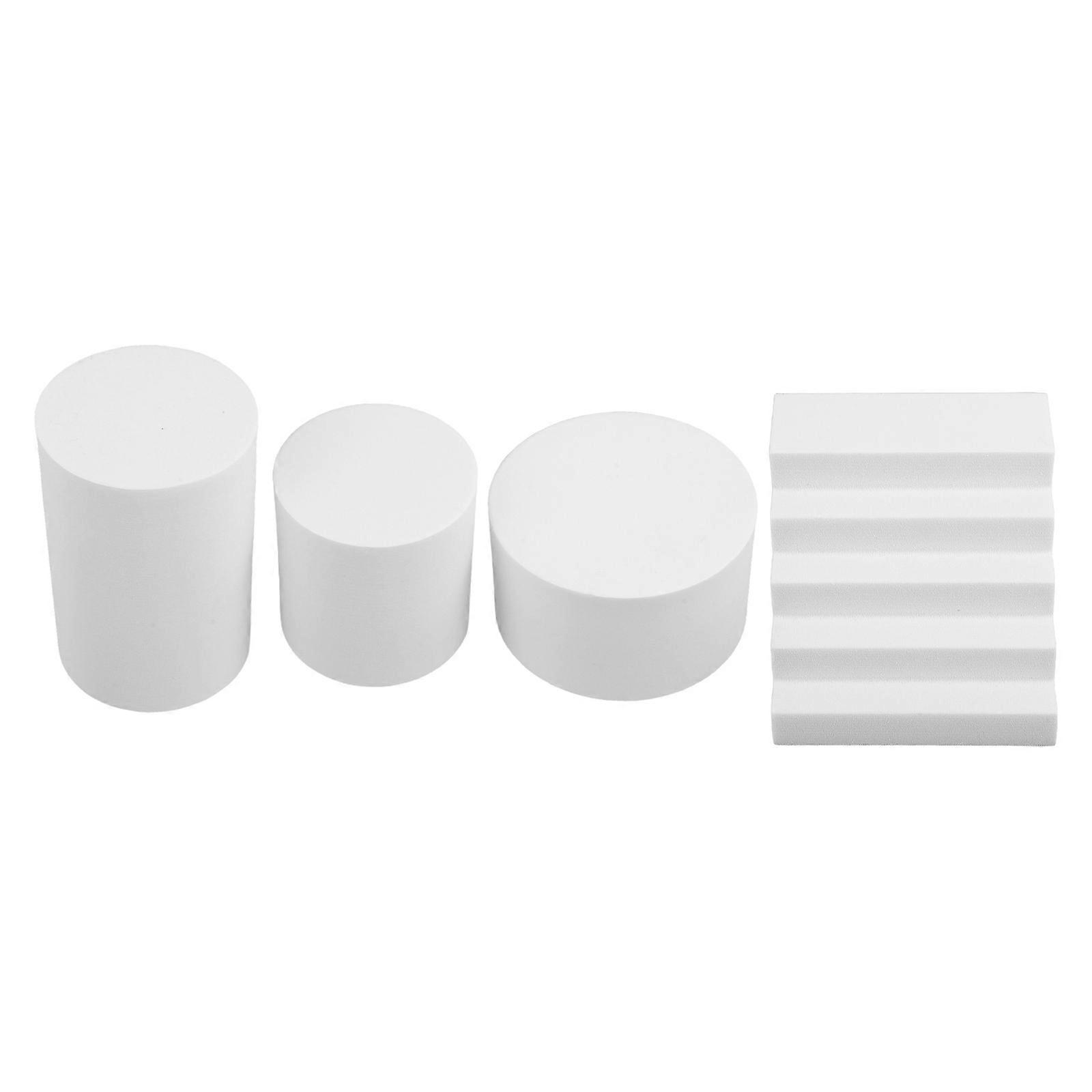 Product Photography Props Foam Backgrounds for Photography 5Sets White Eva Material