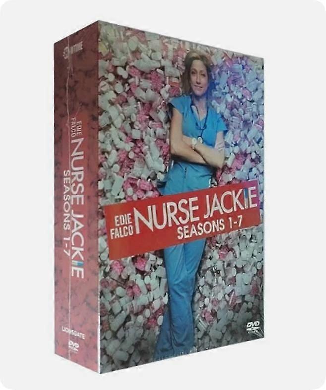 Nurse Jackie: De Complete Serie (Seizoen 1 - 7_DVD, 2022, 21-Disc Box Set) Nieuw
