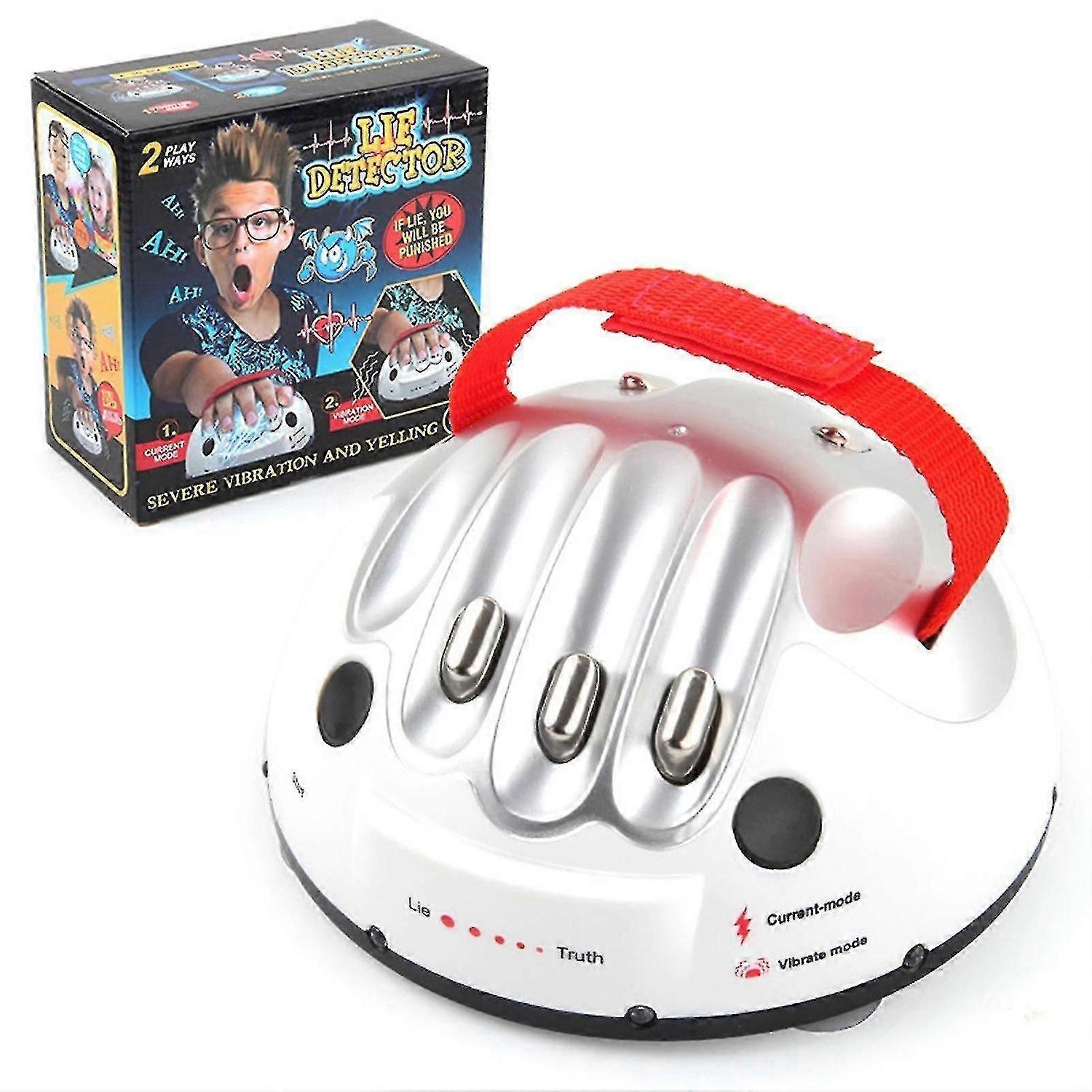 Micro Electric Shocking Lie Detector Safe Polygraph Test Machine Toy Party Use